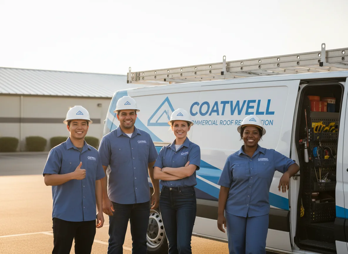 Commercial roof coating company in Claire City, SD